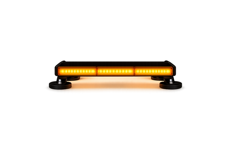 Riglow™ Four-Sided COB LED Magnetic Light Bar – Amber / Amber & White Combo (DC9–30V)-3