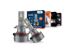 Riglow™ K40 LED Headlight Kit – 64W | 6400LM | 6000K Cool White-1