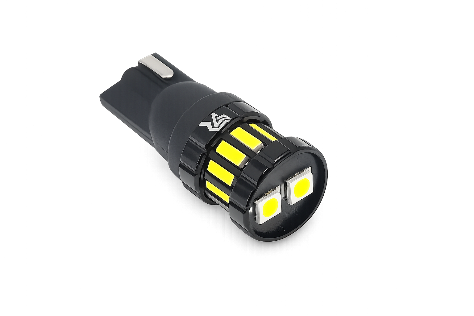 Riglow™ T10 CANBUS LED Bulb – 12×4014 SMD + 2×3030 SMD | 400LM | 2W | AC10–50V-3