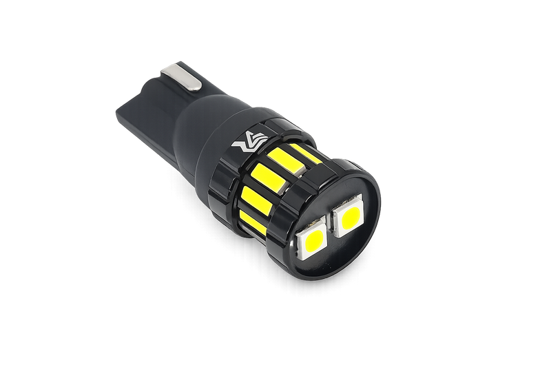 Riglow™ T10 CANBUS LED Bulb – 12×4014 SMD + 2×3030 SMD | 400LM | 2W | AC10–50V-3
