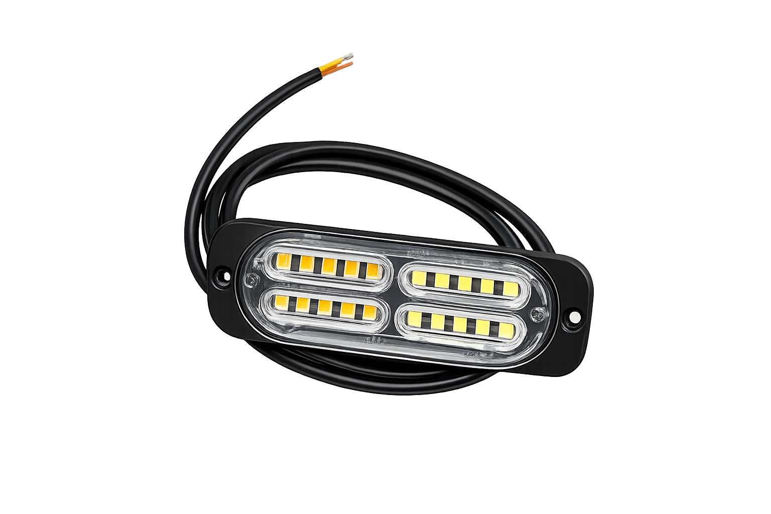 Riglow™ 4D 20-LED Strobe Warning Light 60W | 12V/24V
