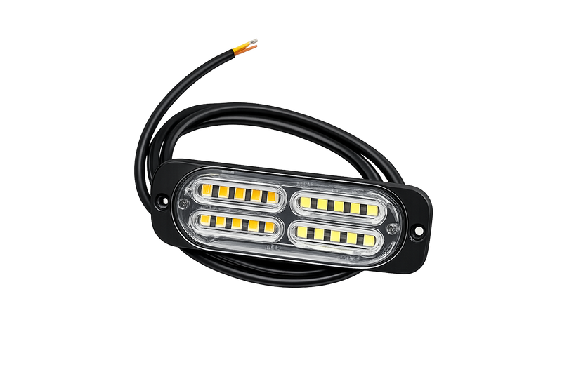 Riglow™ 4D 20-LED Strobe Warning Light 60W | 12V/24V-2
