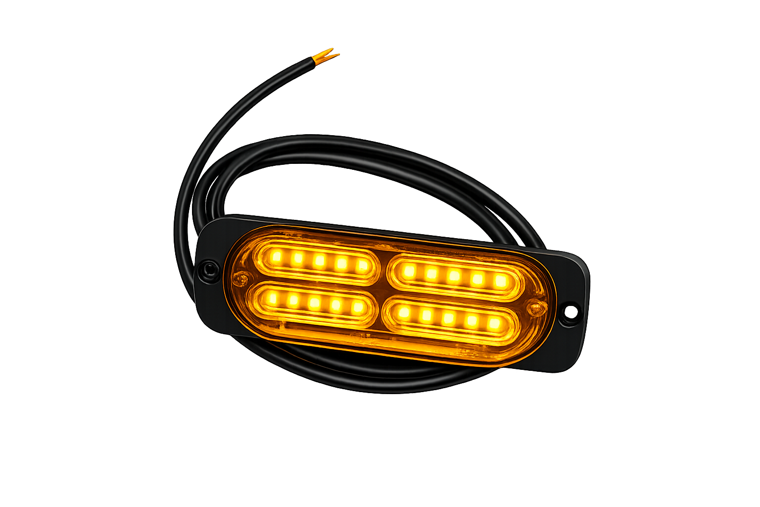 Riglow™ 4D 20-LED Strobe Warning Light 60W | 12V/24V-1