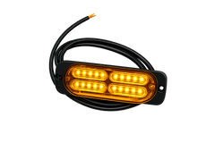 Riglow™ 4D 20-LED Strobe Warning Light 60W | 12V/24V-1