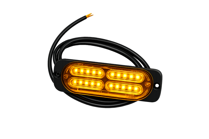Riglow™ 4D 20-LED Strobe Warning Light 60W | 12V/24V-1