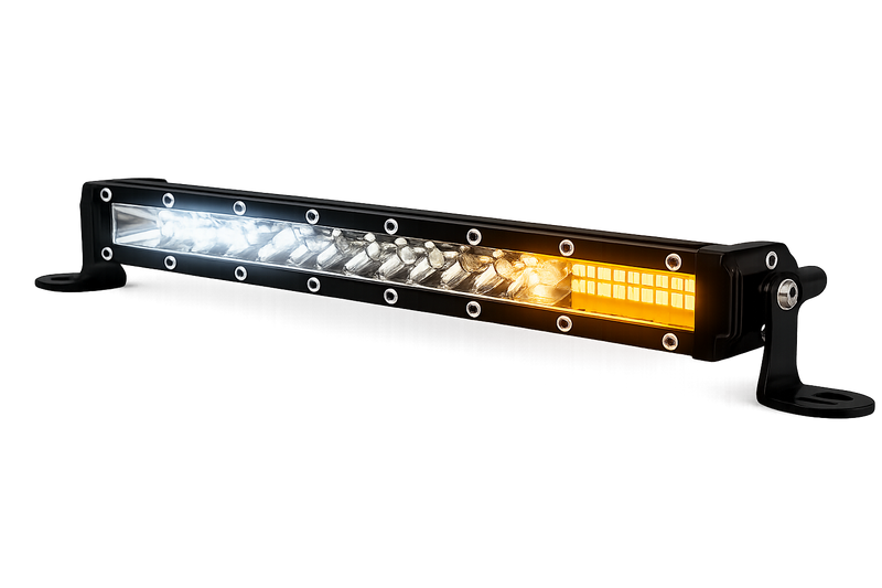 Riglow™ Mini Size LED Light Bar – Dual Color Combo Beam 24" 240W-1