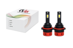 Riglow™ V6 LED Headlight Conversion Kit – 70W | 9600LM (12–24V) P13W-1