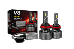 Riglow™ V8 LED Headlight Kit – 130W | 25,000LM | 6000K-1