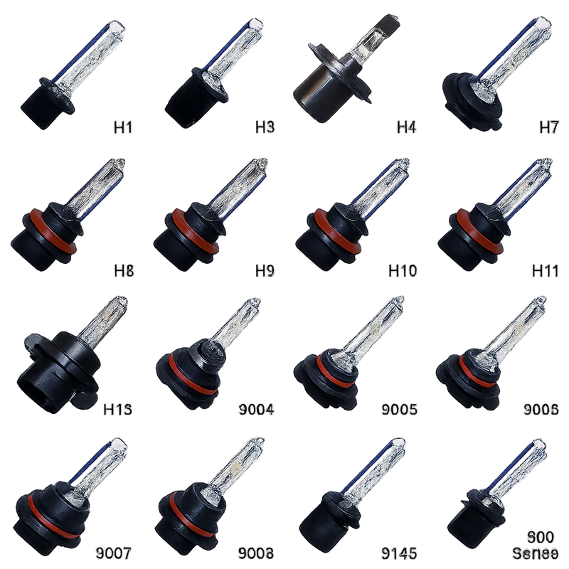 Riglow™ Xenon HID Headlight Bulbs – 6000K Ultra Bright White | Set of 2-1