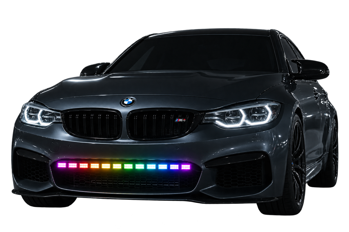 Riglow™ RGBW Chasing LED Light Bar – App & Remote Control