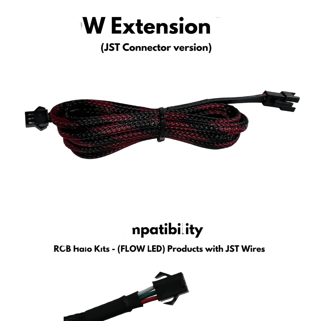 Riglow™ Extension Wire FLOW (3 Pin) – 1 Meter (39 in.)-1