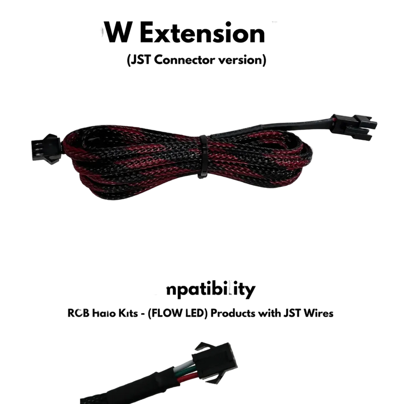 Riglow™ Extension Wire FLOW (3 Pin) – 1 Meter (39 in.)-1