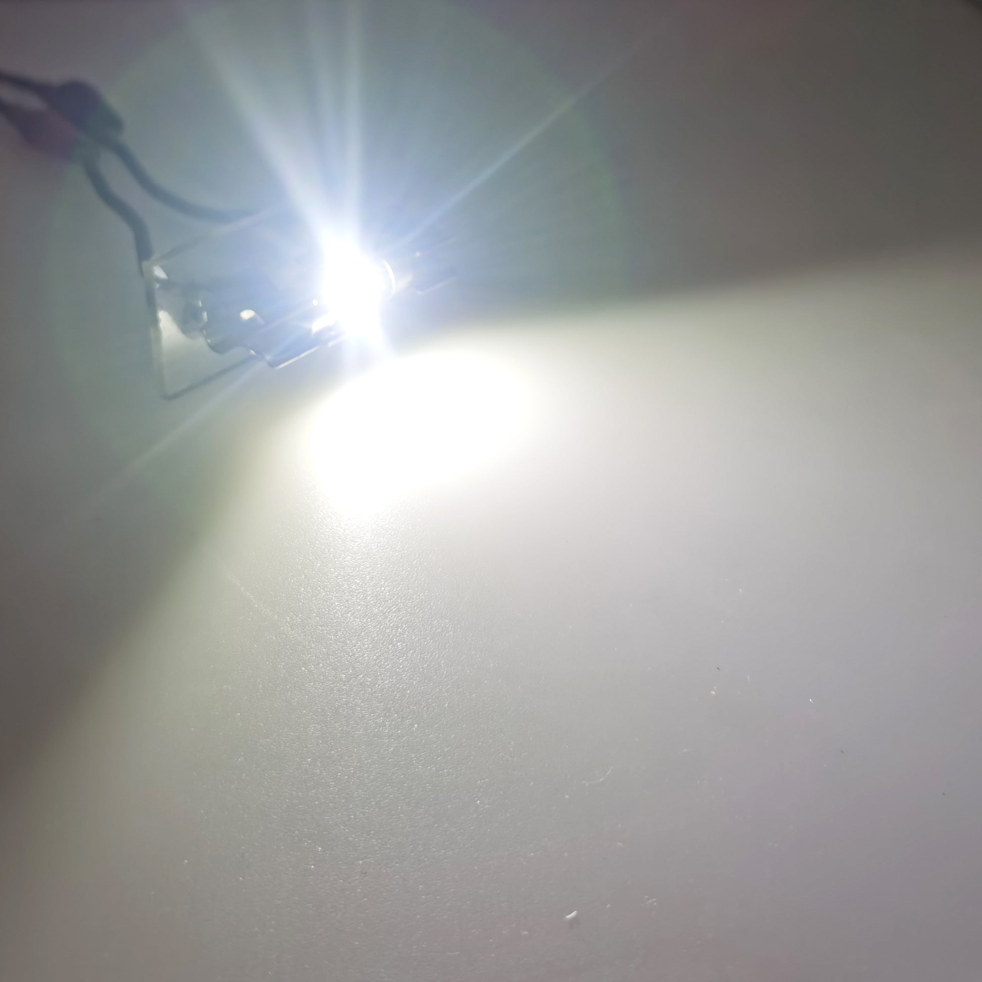 Riglow™ 31mm 2SMD 1860 Dual Colour CANBUS LED Festoon Bulb – White + Icy Blue | 400LM | 2.5W | AC 10–24V-8