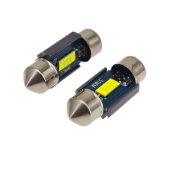 Riglow™ 31mm 1SMD 7035 CANBUS LED Festoon Bulb – Ice White | 500LM | 3W | 12V-4