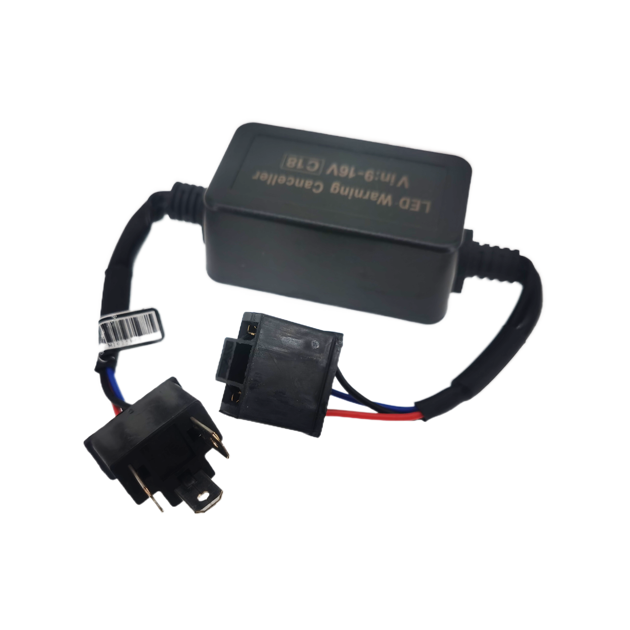 Riglow™ C18 LED Canbus Decoder – H4 Anti-Flicker & Error Canceller (Pair)-3
