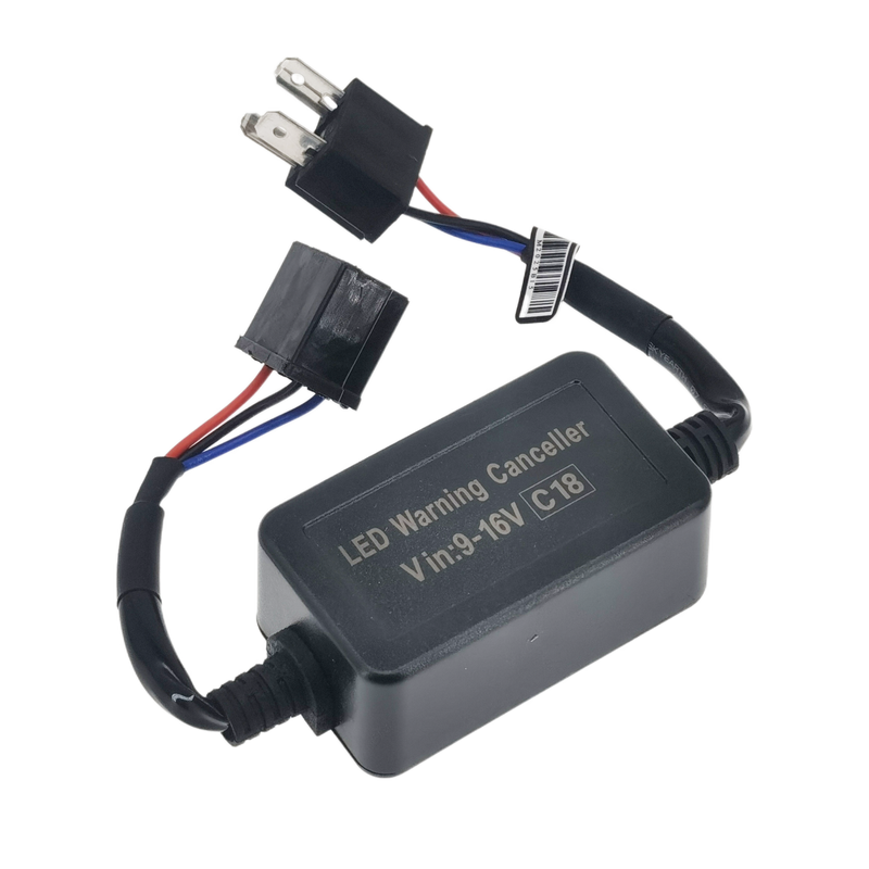 Riglow™ C18 LED Canbus Decoder – H4 Anti-Flicker & Error Canceller (Pair)-5