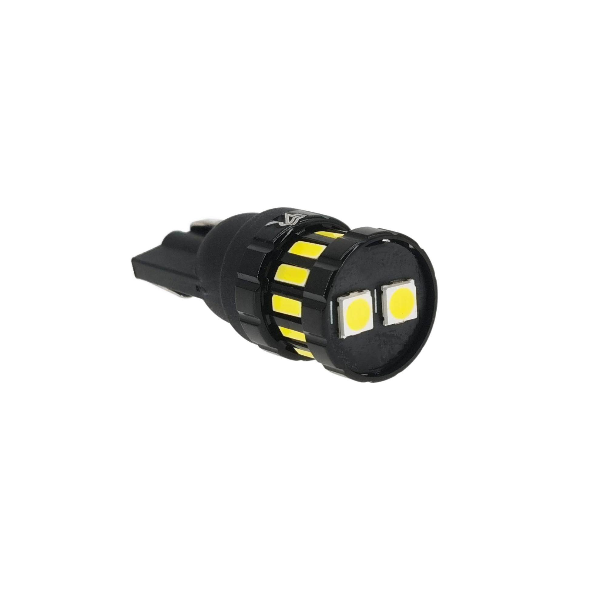 Riglow™ T10 CANBUS LED Bulb – 12×4014 SMD + 2×3030 SMD | 400LM | 2W | AC10–50V-4