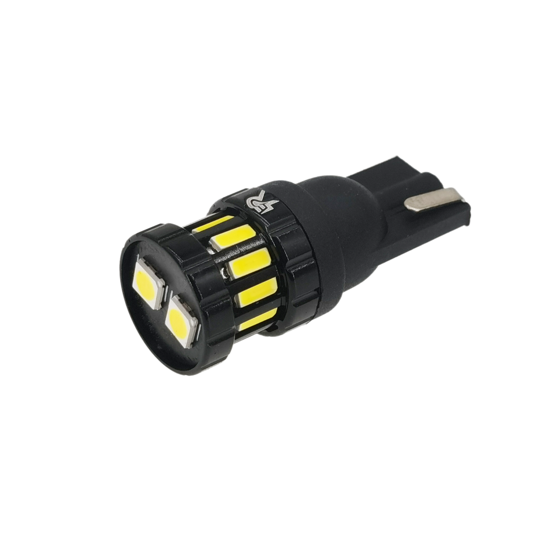 Riglow™ T10 CANBUS LED Bulb – 12×4014 SMD + 2×3030 SMD | 400LM | 2W | AC10–50V-8