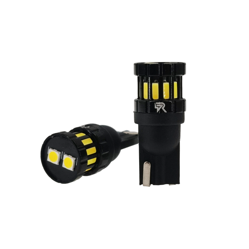 Riglow™ T10 CANBUS LED Bulb – 12×4014 SMD + 2×3030 SMD | 400LM | 2W | AC10–50V-7