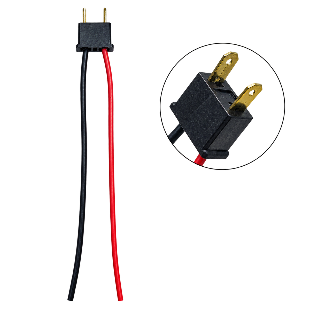 Riglow™ H7 Bulb Socket Connector Harness – Male or Female Wiring Pigtail