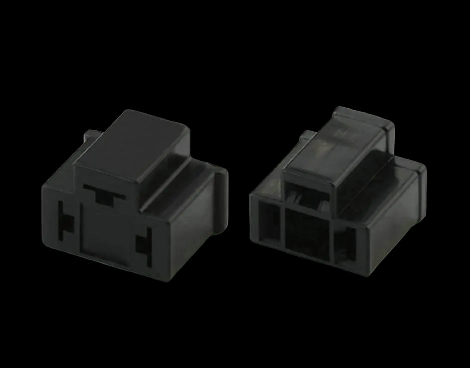 Riglow™ H4 / 9003 3-Way Male Connector Housing-1