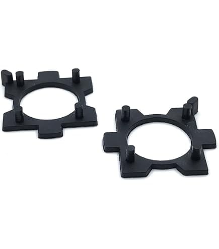 Riglow™ H7 LED Headlight Bulb Adapter Holder – L08 (Mazda)-8