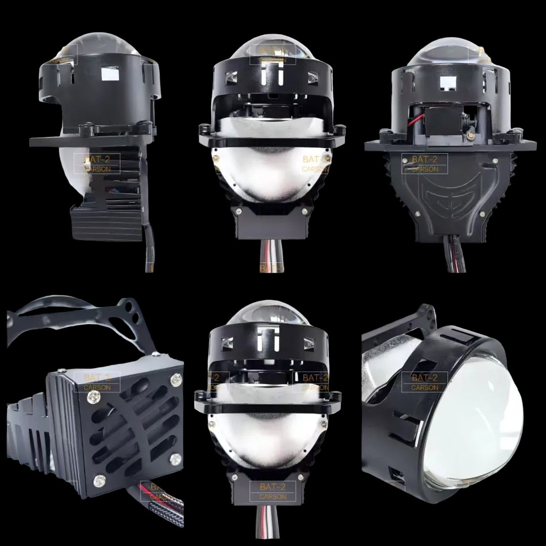 Riglow™ Powered by Carson BAT-2 3" Bi-LED Projector Lens-11