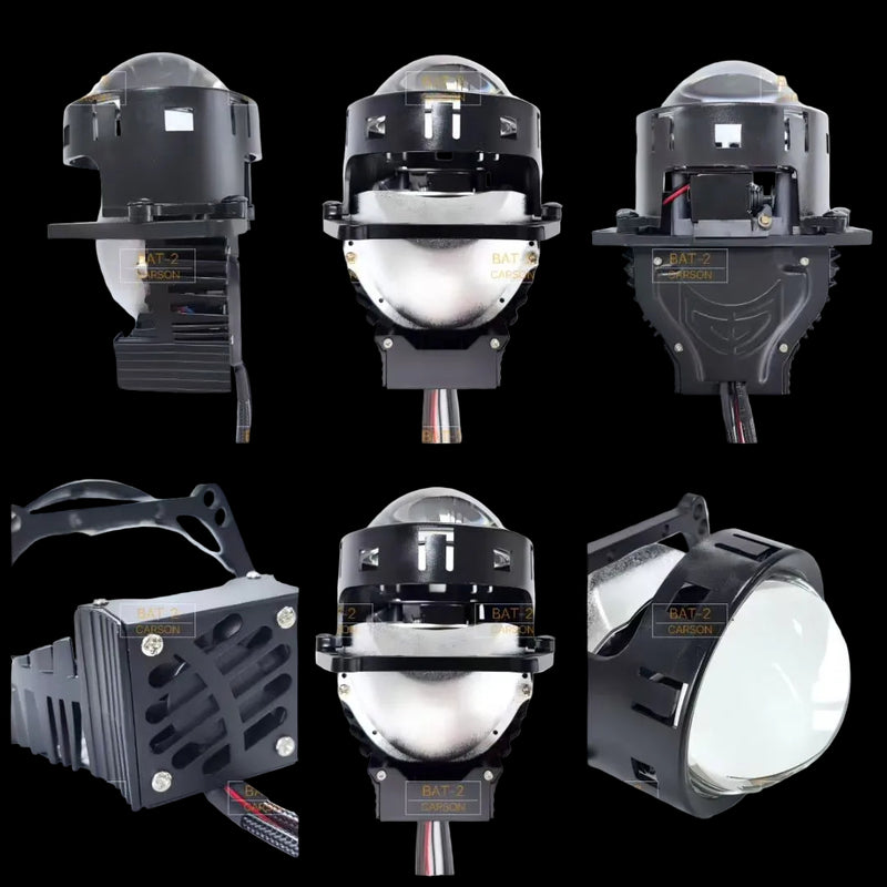 Riglow™ Powered by Carson BAT-2 3" Bi-LED Projector Lens-11