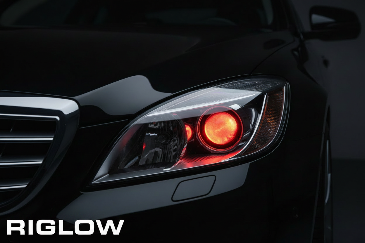 Demon Eyes with Riglow logo