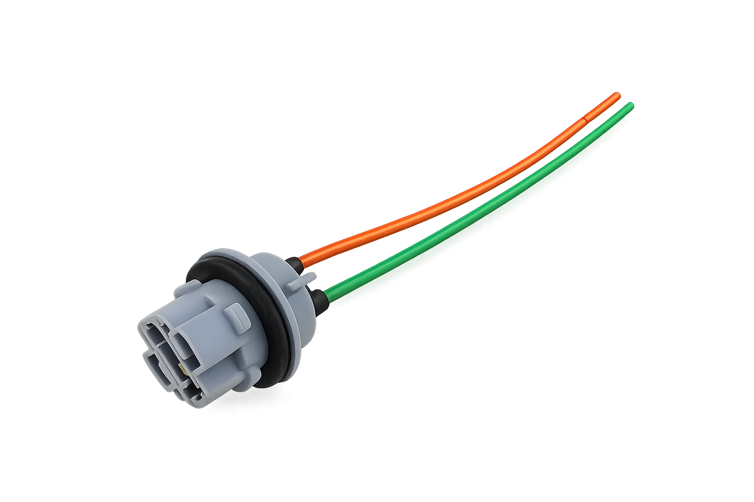 Riglow™ T20 / 7443 Female Bulb Socket Connector Harness (Wire Pigtail)