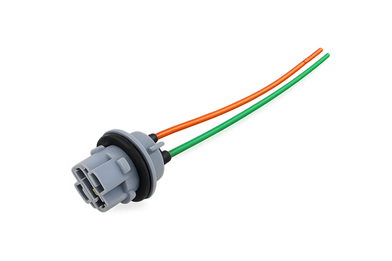 Riglow™ T20 / 7443 Female Bulb Socket Connector Harness (Wire Pigtail)-2