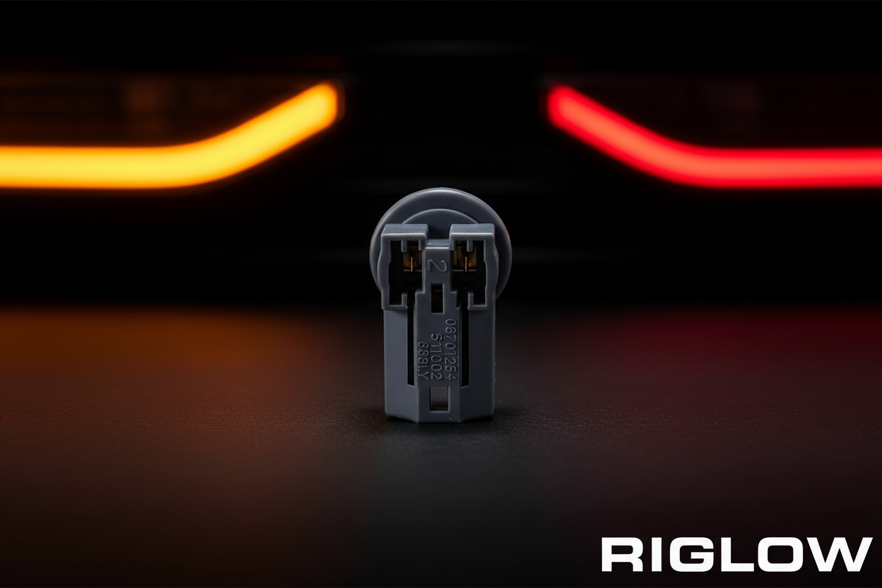 Riglow™ T10/T15 Rear Tail Light Bulb Socket – OE 81275-12501 for Toyota RAV4 (2013–2016)