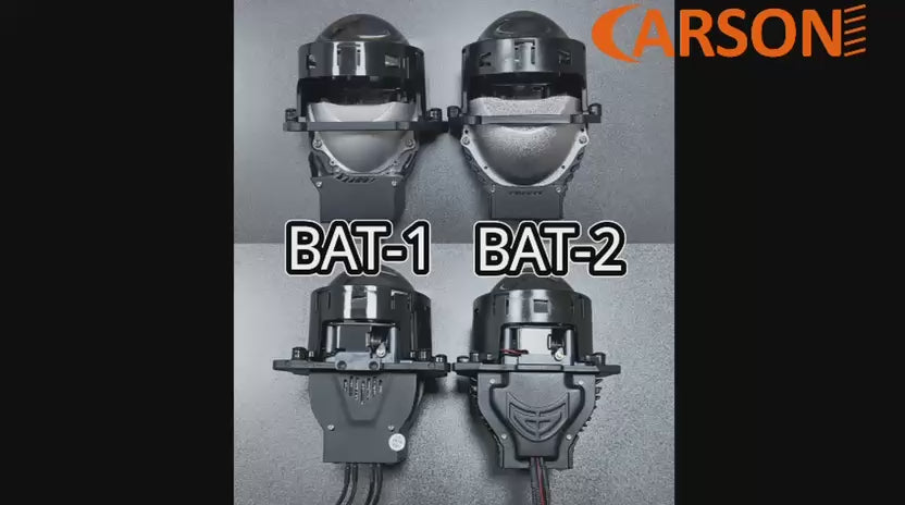 Riglow™ Powered by Carson BAT-2 3" Bi-LED Projector Lens-19