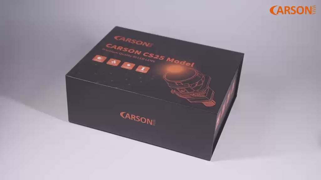 Riglow™ Powered by Carson CS25 2.5" Bi-LED Projector Lens-30