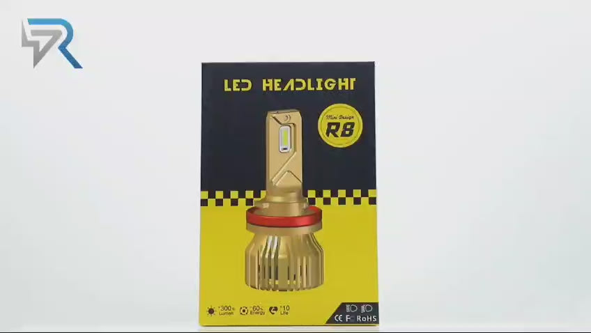 Riglow™ R8 High Power LED Headlight Kit – 110W 20000LM HB4/9006-2
