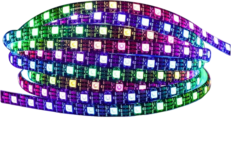 Riglow™ WS2812B Addressable RGB LED Strip-7