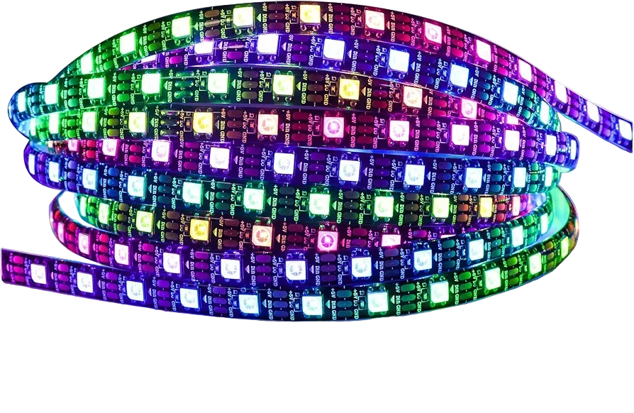 Riglow™ WS2812B Addressable RGB LED Strip-7