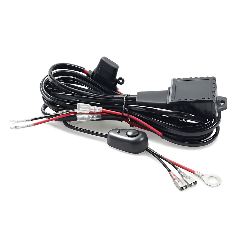 Riglow™ Dual Output Auxiliary Light Wiring Harness – Strobe Function | 16AWG | 200W Max-1