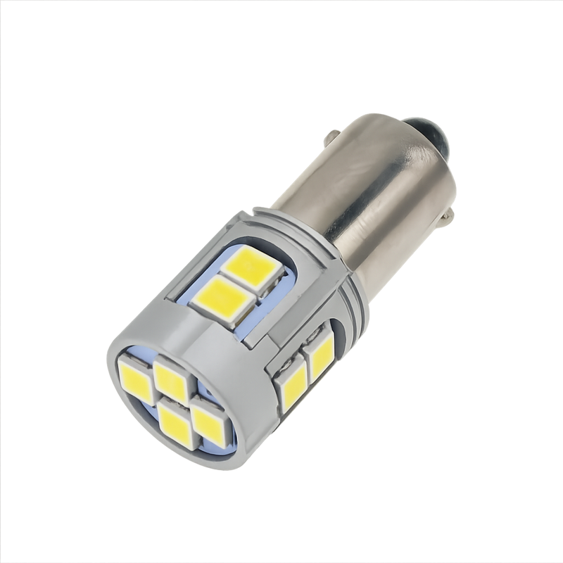 Riglow™ BA9S CANBUS LED Bulb – 12 Samsung SMD2835 3.2W 400LM-1