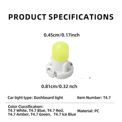 Riglow™ T4.2 LED Dashboard Instrument Panel Bulb-12