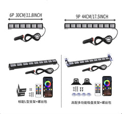 Riglow™ RGBW Chasing LED Light Bar | Warning Modes | App & Remote Controlled | 12–24V-2