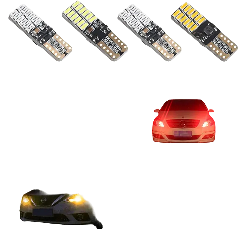 Riglow™ T10 / W5W CANBUS LED Bulb – 5W Super Bright 4014 SMD-5