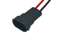 Riglow™ H11 Female Bulb Socket Connector Harness-1
