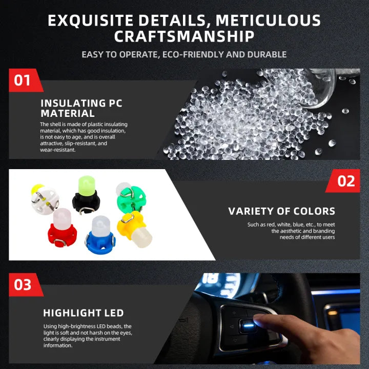 Riglow™ T4.2 LED Dashboard Instrument Panel Bulb-13