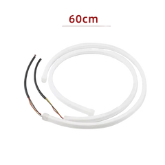 Riglow™ 24" Sequential DRL LED Strip Lights – White DRL & Amber Flowing Turn Signal (2PCS)-2