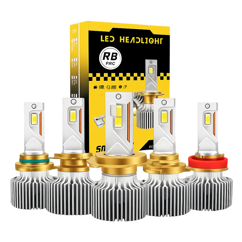 Riglow™ R8 PRO LED Headlight Kit – Flip Chip 300W 50,000LM HB4/9006-1