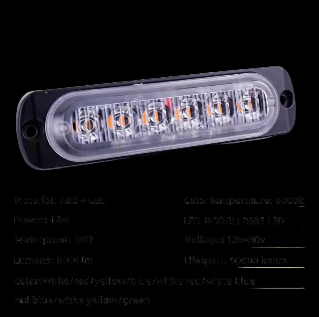 Riglow™ 6 LED Surface Mount Marker Light-5