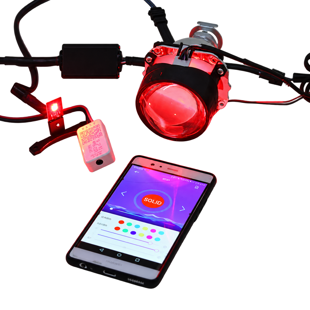 Riglow™ RGB Addressable Demon Eyes (App-Controlled)
