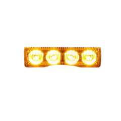 Riglow™ 4-Pod LED Strobe Warning Light – 12V Emergency Side Marker & Grille Light-5