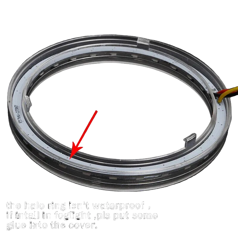 Riglow™ RGB COB LED Halo Rings – 80mm Bluetooth App Controlled (Pair)-5